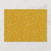 写真保存日付カレンダーの金ゴールドハート 案内ポストカード (裏面)