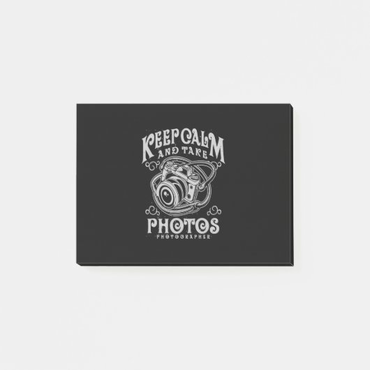 写真保者Calm And Take Photos ポストイット (正面)