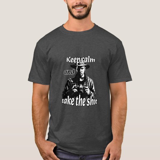 写真保：静かに撮影01. Tシャツ (正面)