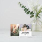 写真個人代名詞プロフェッショナル 名刺 (スタンド正面)