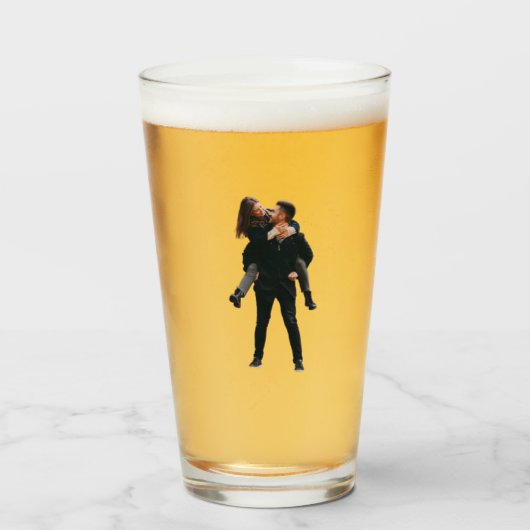 写真入りウイスキー/ワイングラスのエッチング写真 タンブラーグラス (ドリンク正面)