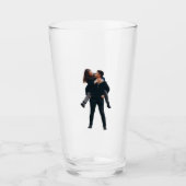 写真入りウイスキー/ワイングラスのエッチング写真 タンブラーグラス (正面)