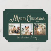 写真入りオリジナルクリスマスカード シーズンカード (正面/裏面)