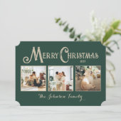 写真入りオリジナルクリスマスカード シーズンカード (スタンド正面)