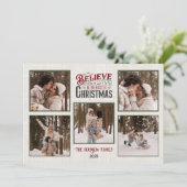 写真入りオリジナルクリスマスカード シーズンカード (スタンド正面)