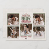 写真入りオリジナルクリスマスカード シーズンカード (正面/裏面)