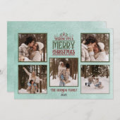 写真入りオリジナルクリスマスカード シーズンカード (正面/裏面)