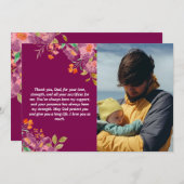 写真入りオリジナル父の日カード シーズンカード (正面/裏面)