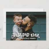 写真入りオリジナル父の日カード シーズンカード (正面)