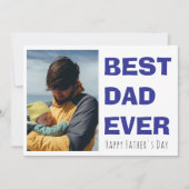 写真入りオリジナル父の日カード シーズンカード (正面)