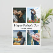 写真入りオリジナル父の日カード シーズンカード (スタンド正面)