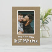 写真入りオリジナル父の日カード シーズンカード (スタンド正面)