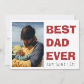 写真入りオリジナル父の日カード シーズンカード (正面)