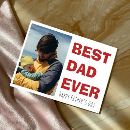 写真入りオリジナル父の日カード シーズンカード