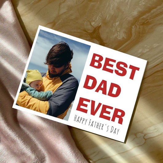 写真入りオリジナル父の日カード シーズンカード