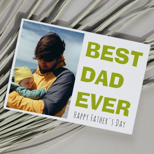 写真入りオリジナル父の日カード シーズンカード