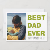 写真入りオリジナル父の日カード シーズンカード (正面)