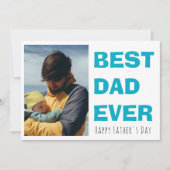 写真入りオリジナル父の日カード シーズンカード (正面)