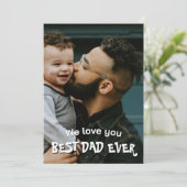 写真入りオリジナル父の日カード シーズンカード (スタンド正面)