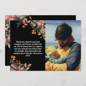 写真入りオリジナル父の日カード シーズンカード (正面/裏面)