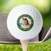 写真入りゴルフボール オリジナルカラー・テキスト ゴルフボール