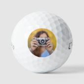 写真入りゴルフボール - 面白い オーダーメイド ギフト ゴルフボール (正面)