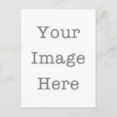 写真入り オリジナル サイズのミニ サンクスカード 印刷 ポストカード (正面)
