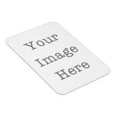 写真入り オリジナル サイズのミニ サンクスカード 印刷 マグネット (右側)