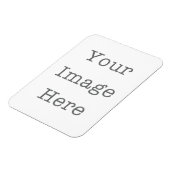 写真入り オリジナル サイズのミニ サンクスカード 印刷 マグネット (左側)