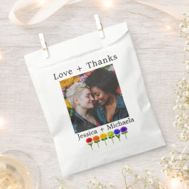 🌈💍 写真入り Flourish Together フェイバーバッグ