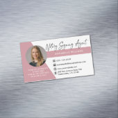 写真公モダン証署名業者  マグネット名刺 (インサイチュ)