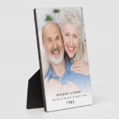 写真共有コーヒークロワッサン年名以来 フォトプラーク (側面)