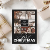 写真初めてのクリスマス6枚をMr & Mrs. シーズンカード