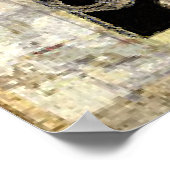 写真動揺して写真レトロカメラ ポスター (角)