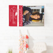 写真卒業おめでとう2023年のGrad Red Class 横断幕 (インサイチュ)