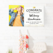 写真卒業おめでとう 横断幕 (インサイチュ)