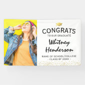 写真卒業おめでとう 横断幕 (横)