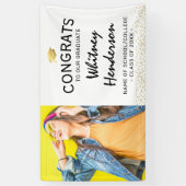 写真卒業おめでとう 横断幕 (縦)