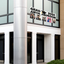 写真卒業コラージュ2050年卒業クラス5 横断幕