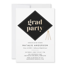 写真卒業パーティーのキャップオフ