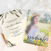 写真卒業パーティー植物学かわいらし院 招待状