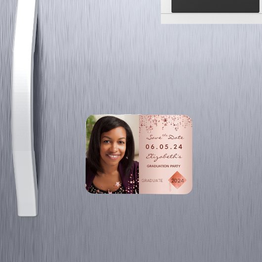 写真卒業パーティー赤面2025の保存 マグネット