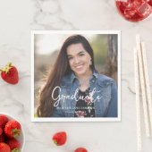 写真卒業パーティー スタンダードランチョンナプキン (インサイチュ)