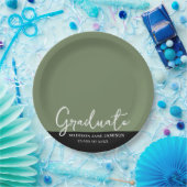 写真卒業パーティー ペーパープレート (パーティー)