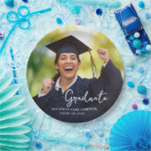 写真卒業パーティー ペーパープレート (パーティー)