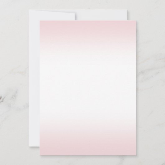 写真卒業発表フェイクバラ金ゴールド 案内状 (裏面)