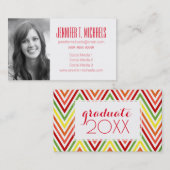 写真卒業|ジグザカラフルグ山形 コーリングカード (正面/裏面)