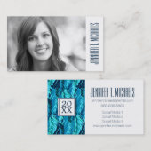 写真卒業|熱帯鳥 コーリングカード (正面/裏面)