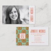 写真卒業|装飾パターン コーリングカード (正面/裏面)