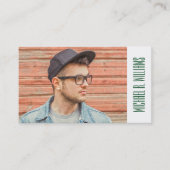 写真卒業|青航海のの影 コーリングカード (正面)